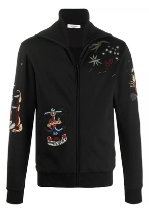 Valentino Garavani embroidered sweatshirt - Black