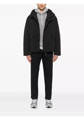 C.P. Company hooded buttoned jacket - Black