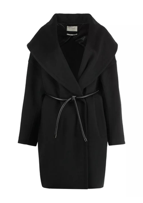 Sportmax Luciana shawl-collar coat - Black