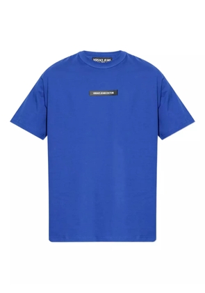 Versace Jeans Couture logo-appliqué T-shirt - Blue