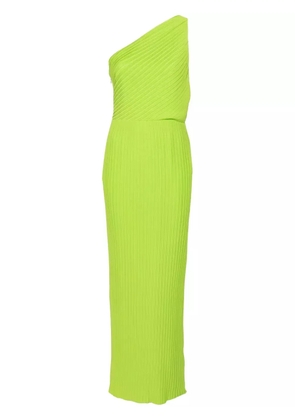 Solace London Adira chiffon maxi dress - Green