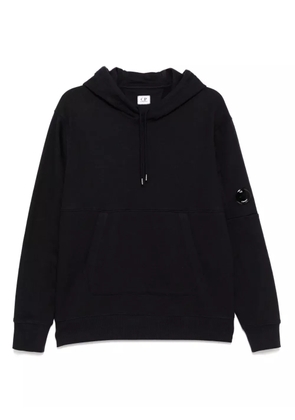 C.P. Company Lens-detail hoodie - Black