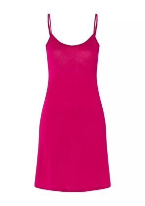 Hanro V-neck body dress - Pink