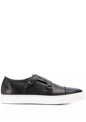 Scarosso Fabio double buckle sneakers - Black