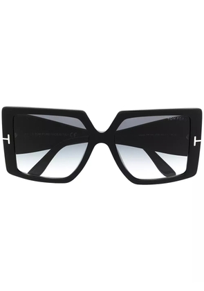 TOM FORD Eyewear Quinn square frame sunglasses - Black