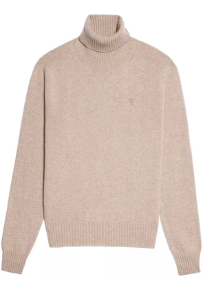 AMI Paris Ami de Coeur cashmere jumper - Neutrals