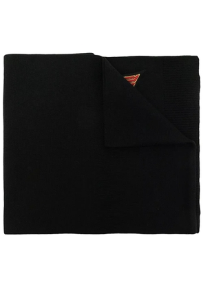 Iceberg embroidered-logo scarf - Black