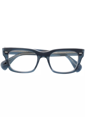 Oliver Peoples square-frame glasses - Blue