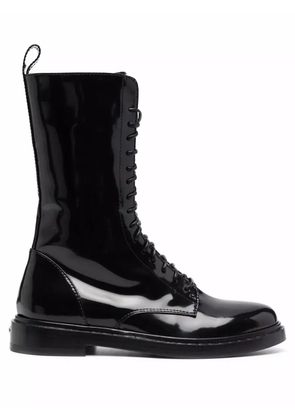 Le Silla Sama lace-up boots - Black