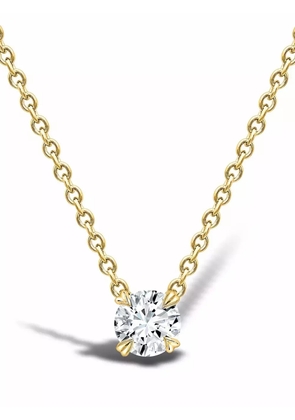 Pragnell 18kt yellow gold Windsor 0.32ct diamond pendant necklace