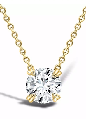 Pragnell 18kt yellow gold Windsor 1.00ct diamond pendant necklace
