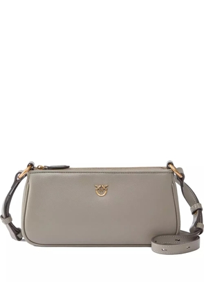 PINKO zip-fastening leather mini bag - Grey