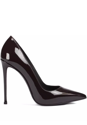Le Silla 120mm Eva leather pointed-toe pumps - Red