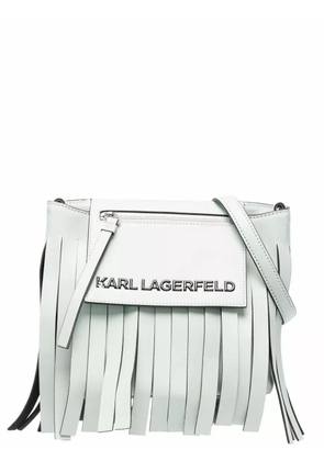 Karl Lagerfeld K/Fringe mini hobo bag - Green