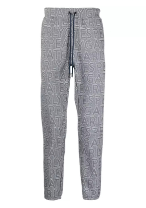 PEARLY GATES logo-print drawstring track pants - Blue