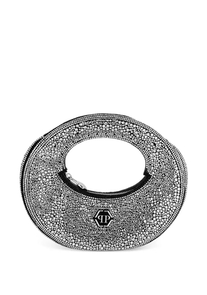Philipp Plein crystal-embellished mini bag - Black