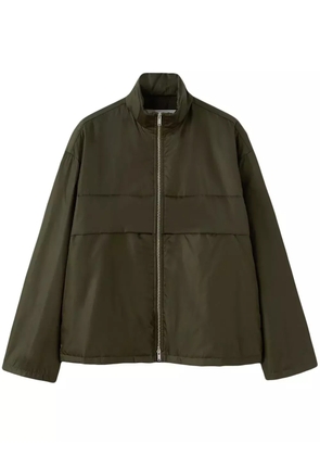 Jil Sander funnel-neck padded jacket - Green
