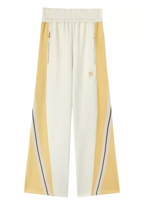 Palm Angels colour-block track pants - White