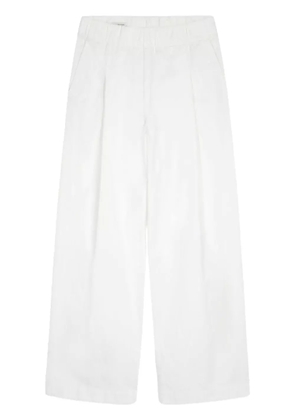 DRIES VAN NOTEN wide-leg trousers - White