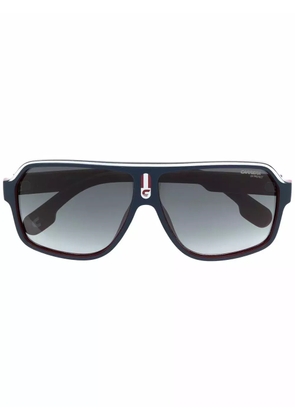 Carrera mono-frame pilot sunglasses - Blue