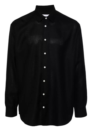 Soulland Damon wool shirt - Black