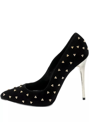 Alexander McQueen Pre-Owned 2023 120mm studded pumps - Black