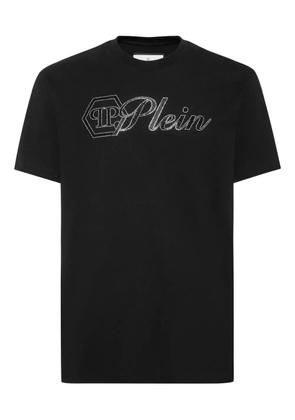 Philipp Plein logo-embellished T-shirt - Black