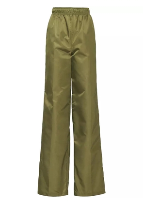 Prada Re-Nylon straight-leg trousers - Green