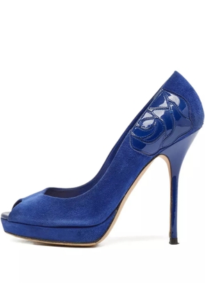 Christian Dior Pre-Owned 135mm Miss Dior pumps - Blue