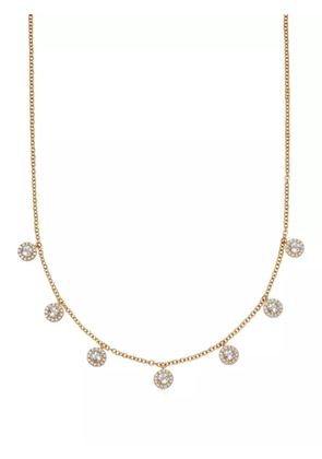 Kiki McDonough 18kt yellow gold Grace diamond necklace