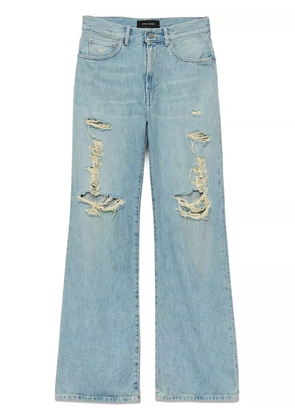 Purple Brand ripped wide-leg jeans - Blue