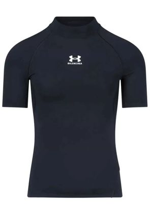 Balenciaga x Under Armour® mock neck T-shirt - Black