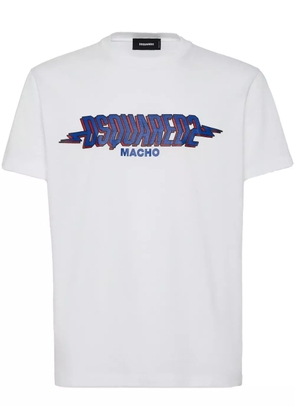 DSQUARED2 logo-print T-shirt - White