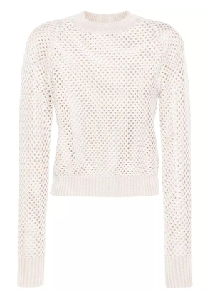 Fabiana Filippi open-knit jumper - Neutrals