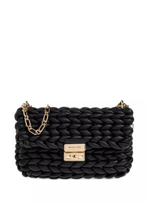 Michael Kors large Tribeca braided chain shoulder bag - Black