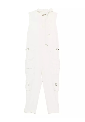 Valentino Garavani Pre-Owned 2010s bow-detail jumpsuit - White