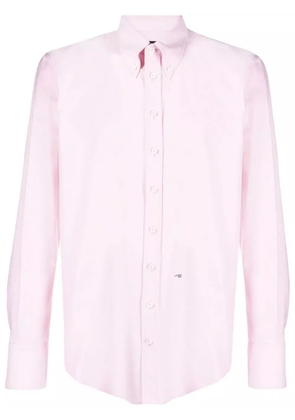 DSQUARED2 logo-print button-up shirt - Pink