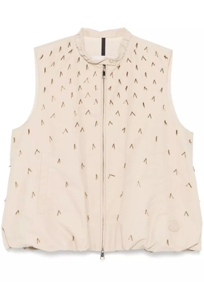 Moncler Gruilly gilet - Neutrals