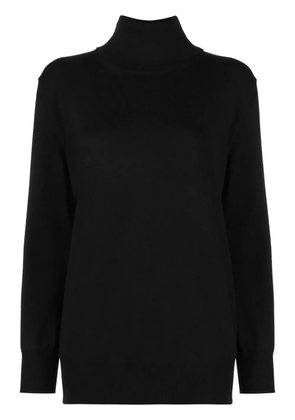 Jil Sander ribbed-knit wool jumper - Black