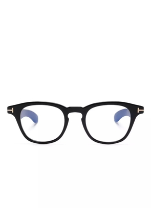 TOM FORD Eyewear geometric-frame glasses - Black