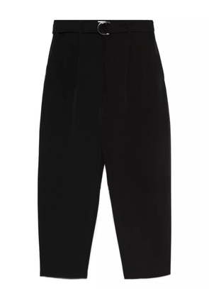 LIU JO belted trousers - Black