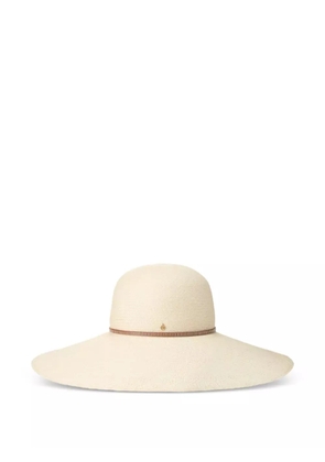 Maison Michel straw hat - Neutrals