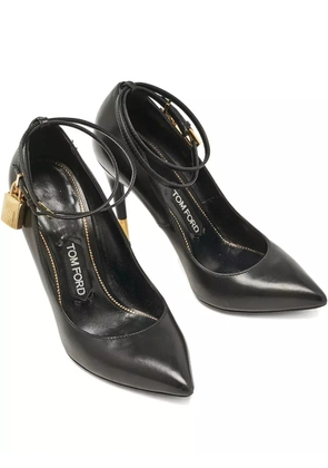 Tom Ford Vintage 110mm leather heeled pumps - Black