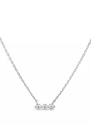 Dinny Hall 9kt white gold Shuga diamond necklace - Silver