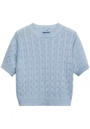 Prada Cable-knit cashmere sweater - Blue