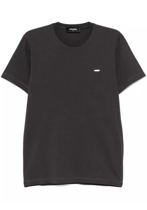 DSQUARED2 logo-plaque T-shirt - Grey