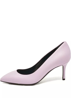 Giuseppe Zanotti Vintage pre-owned 70mm pointed-toe leather pumps - Pink