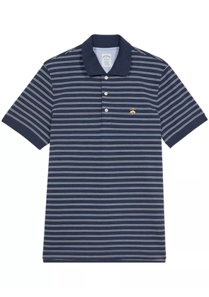 Brooks Brothers striped polo shirt - Blue