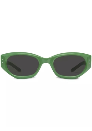 Gentle Monster Benven GR7 geometric-frame sunglasses - Green