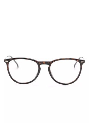 Carrera round-frame glasses - Brown
